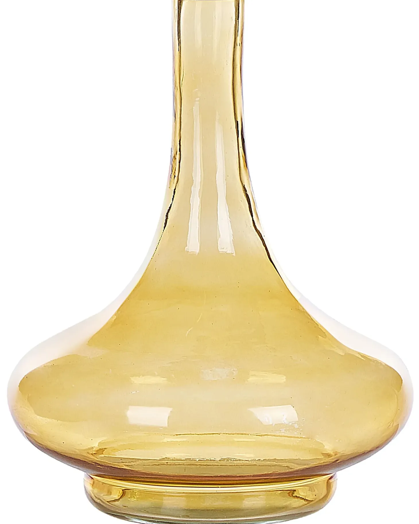 Dekovase PANEER Glas 30 cm Gul