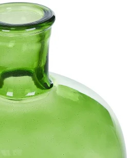 Dekovase PULAO Glas 31 cm Grøn