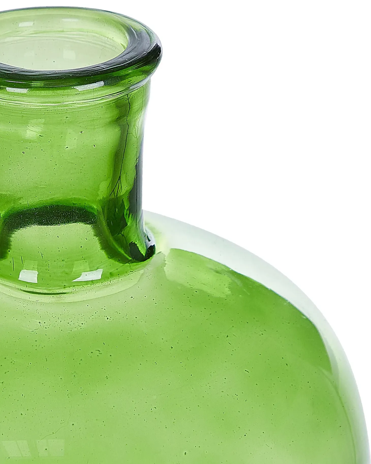 Dekovase PULAO Glas 31 cm Grøn