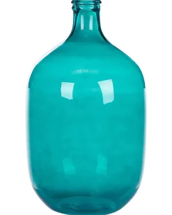 Dekovase SAMOSA Glas 48 cm Turkis
