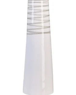 Dekovase TARRAGONA Keramik 57 cm Hvid