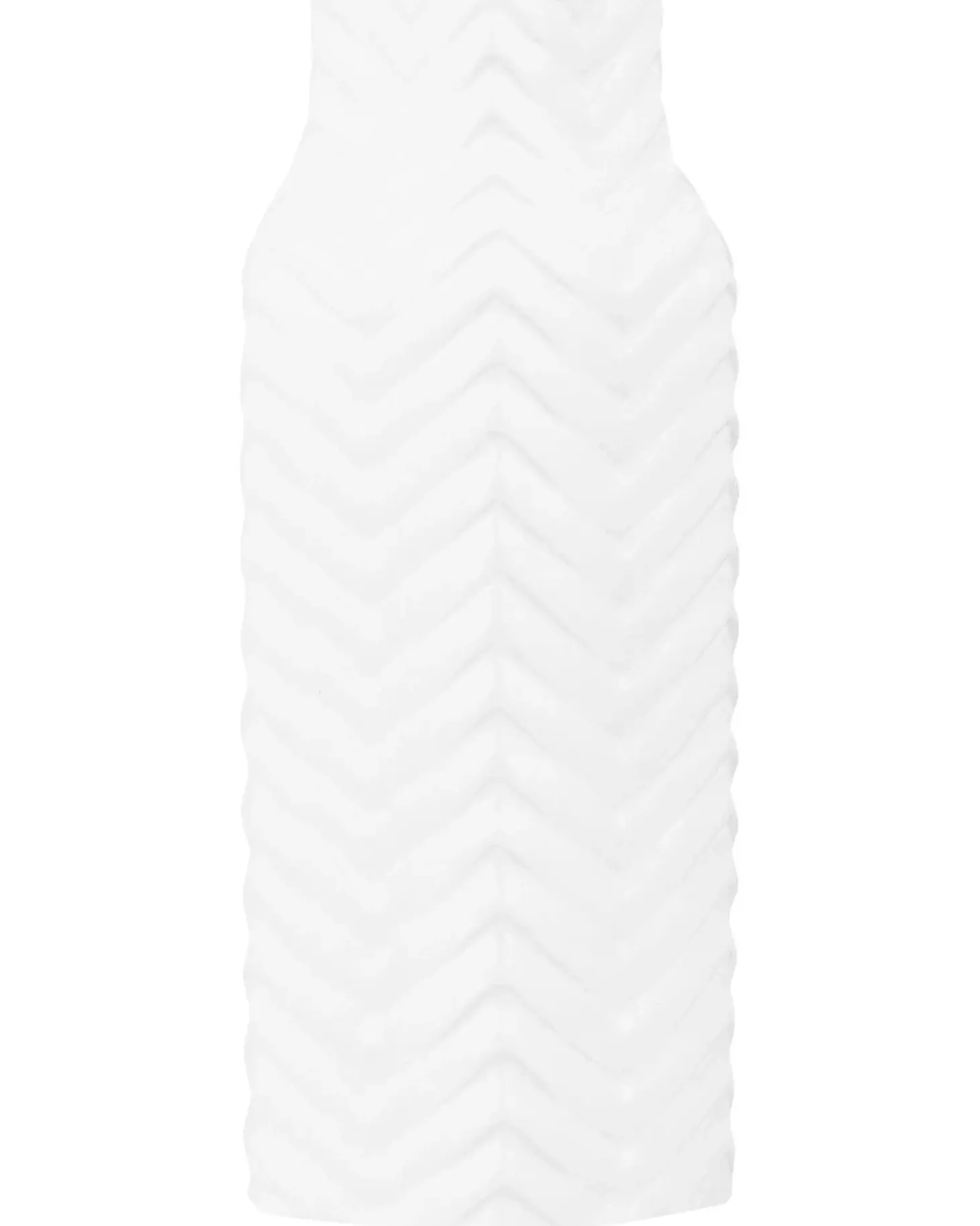 Dekovase XANTHOS Stentøj 32 cm Hvid