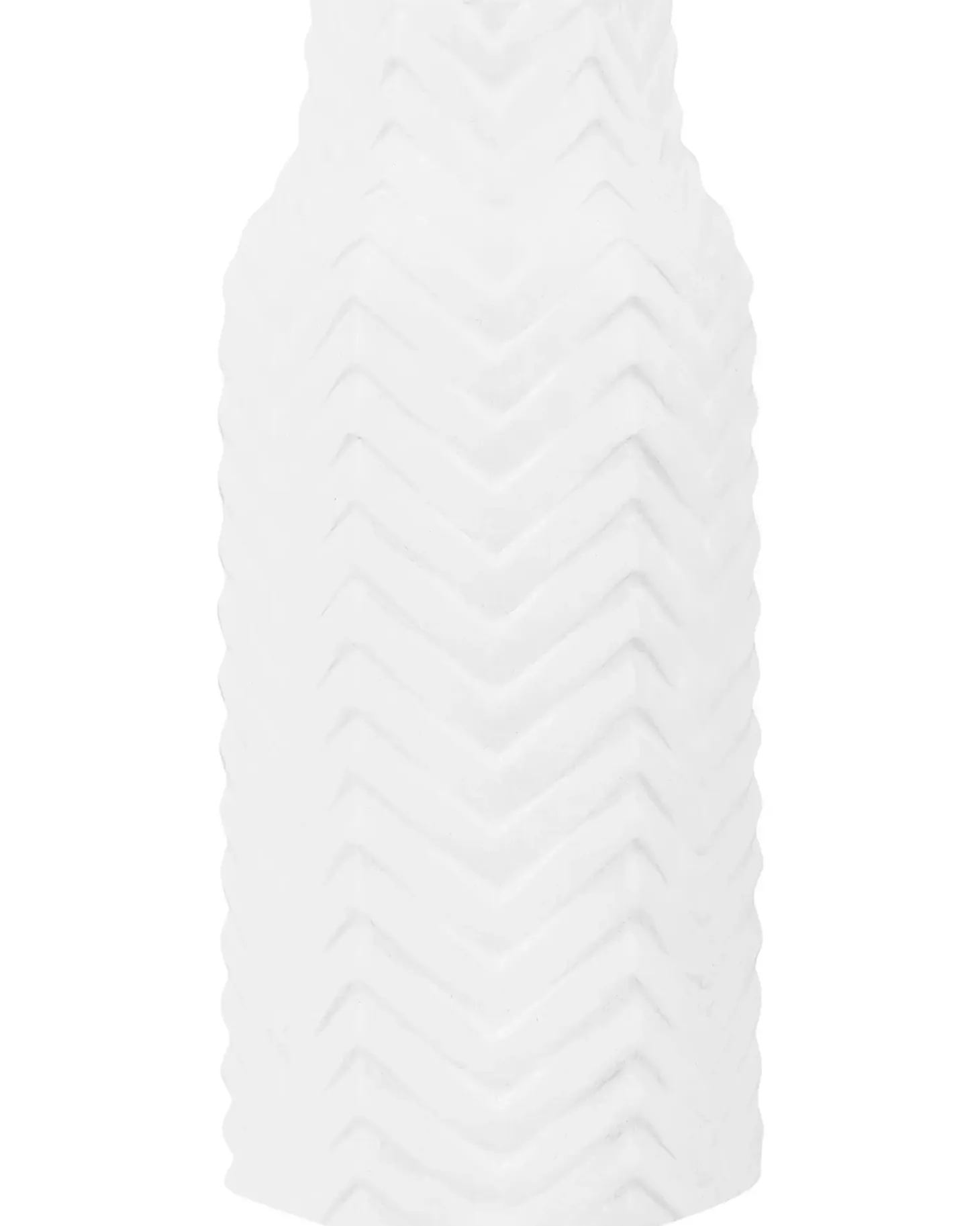 Dekovase XANTHOS Stentøj 32 cm Hvid
