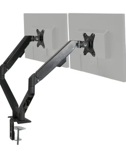 Dobbelt monitorholder MARM Sort