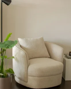 Dreje stol ANDALEN Lys Beige