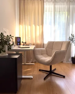 Dreje stol AUMA Beige