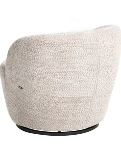 Dreje stol KUOLPA Chenille Beige