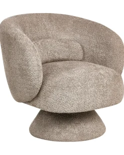 Dreje stol LIEKSA Boucle Beige