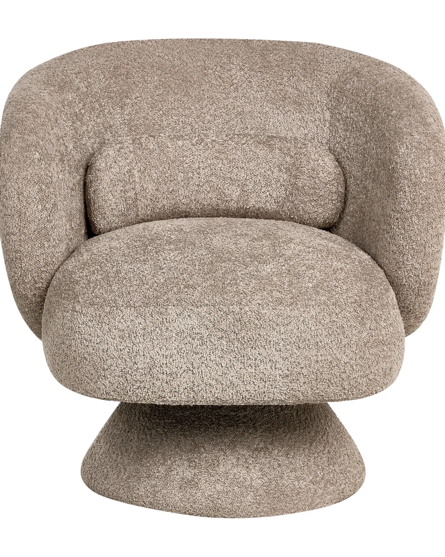 Dreje stol LIEKSA Boucle Beige