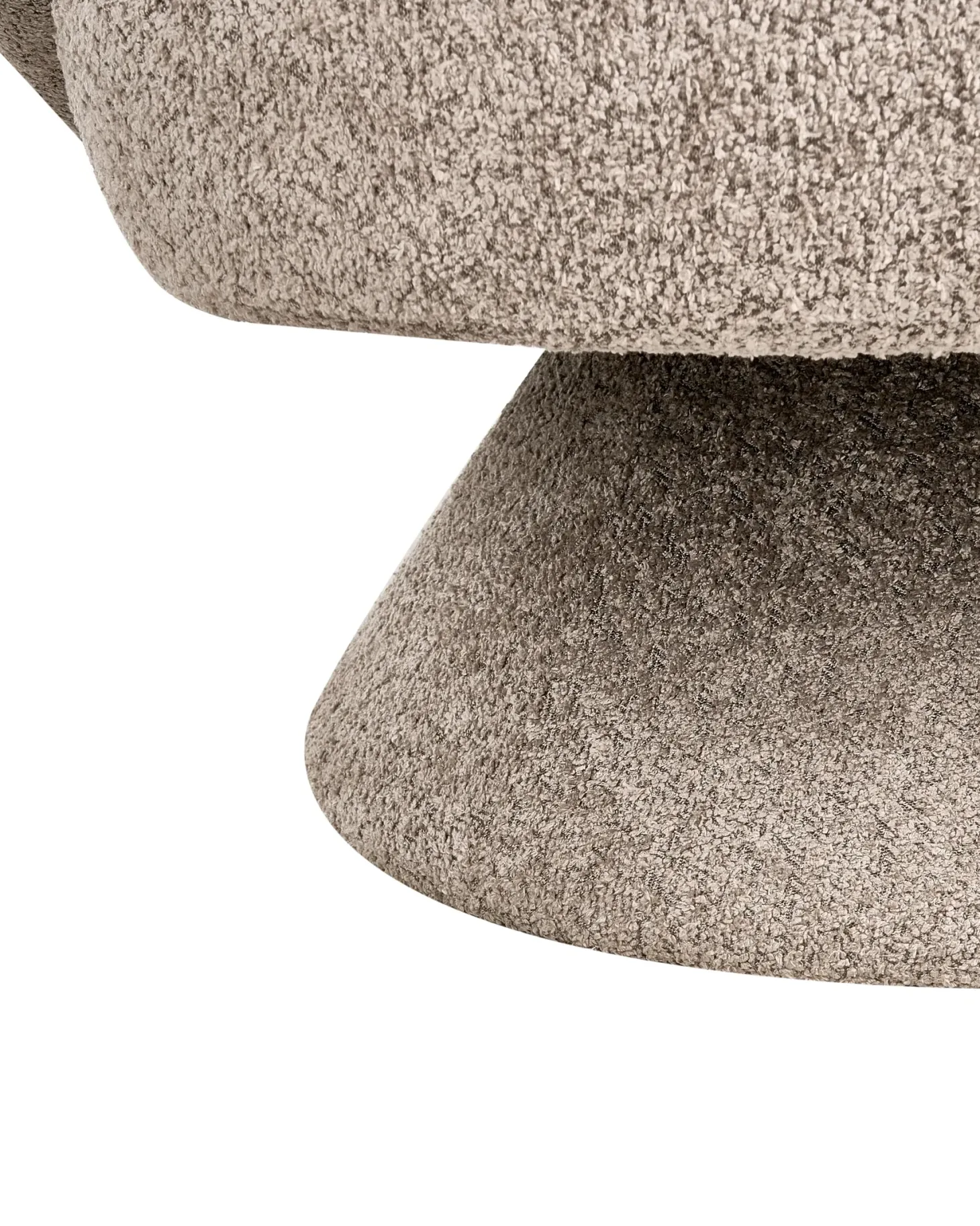 Dreje stol LIEKSA Boucle Beige