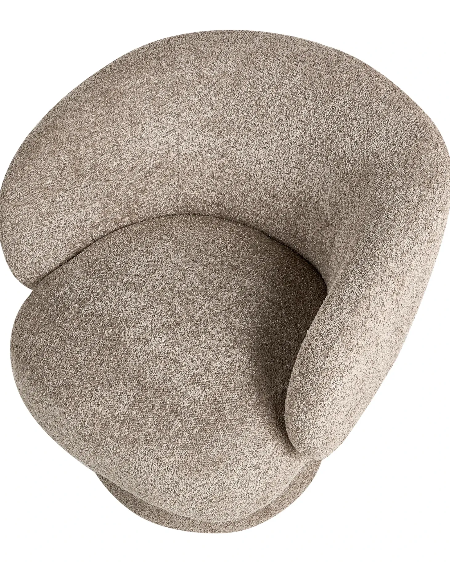 Dreje stol LIEKSA Boucle Beige