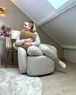 Dreje stol TORE Beige
