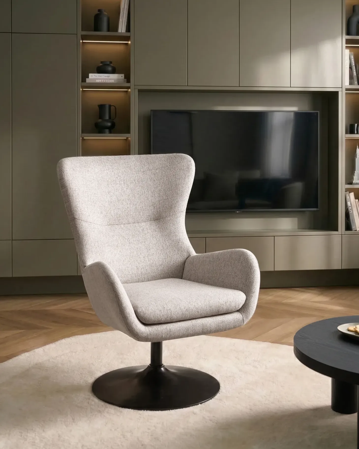 Dreje stol VIGGE Beige