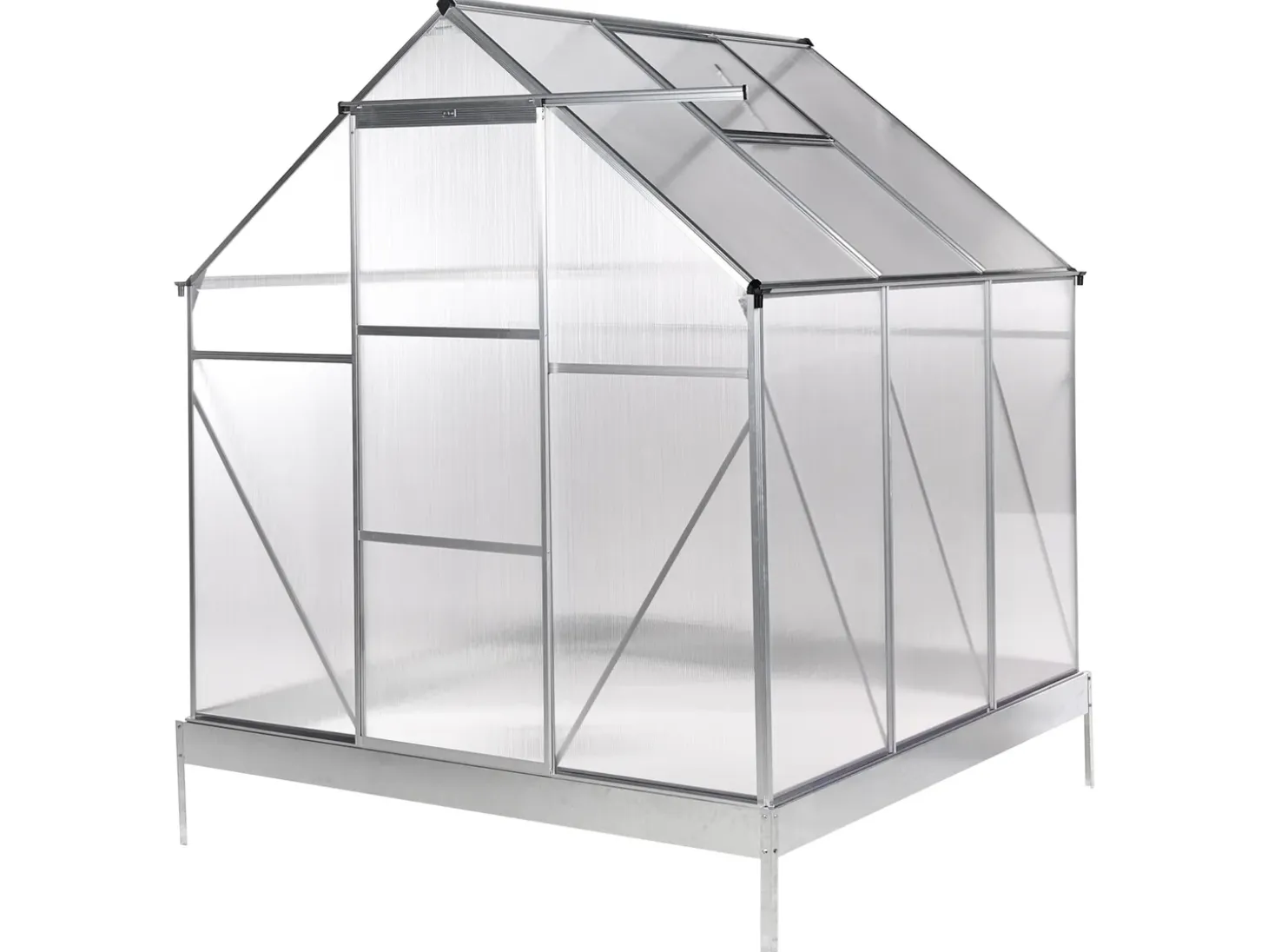Drivhus APULIA Sølv 190 cm
