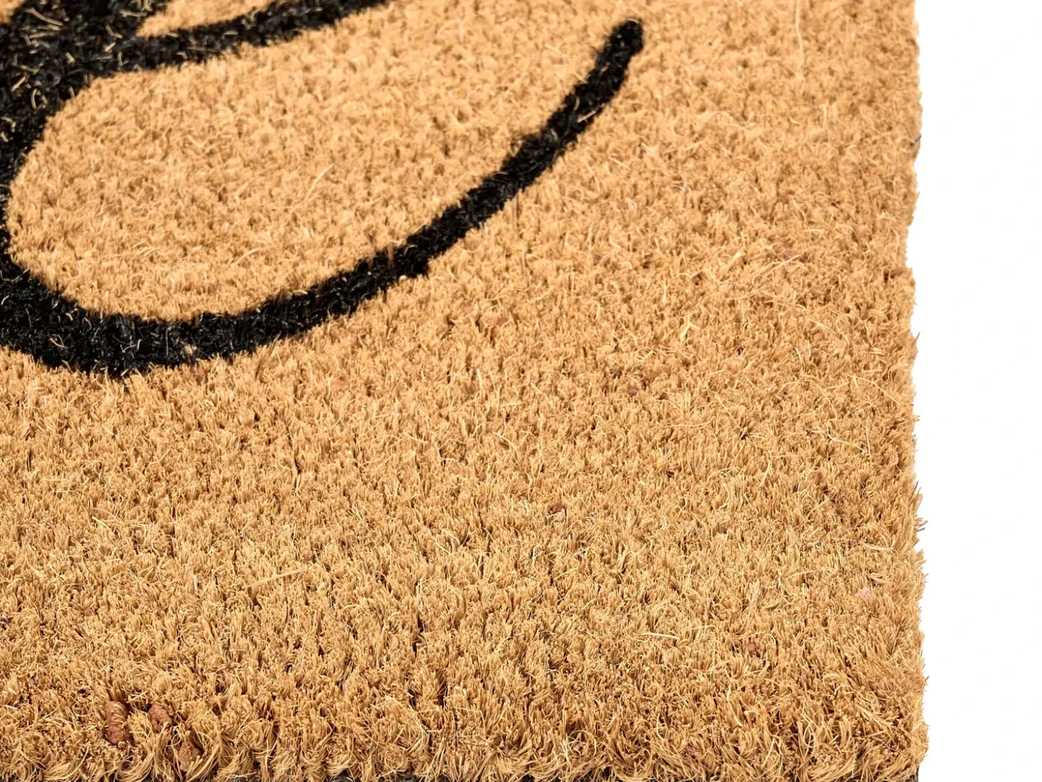 Dørmåtte BALANAN Naturlig 60 x 90 cm Tekst Kokos