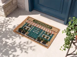 Dørmåtte CADIZ Multifarvet 60 x 90 cm Kokos
