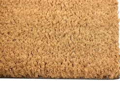 Dørmåtte CALIBATO Naturlig 60 x 90 cm Tekst Kokos
