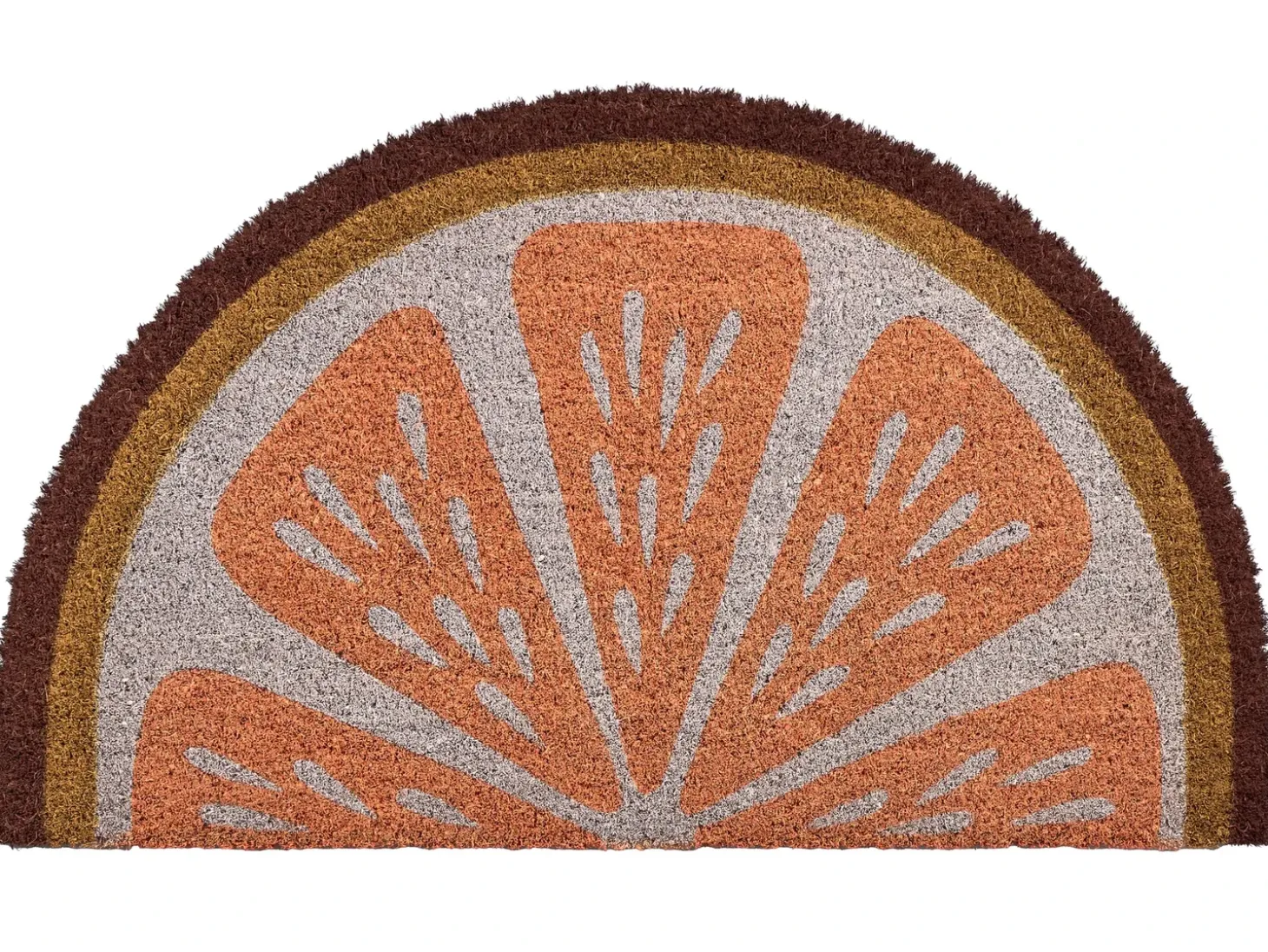Dørmåtte DAVAO Orange 45 x 75 cm Kokos