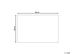 Dørmåtte ILOCOS Naturlig 40 x 60 cm Kokos