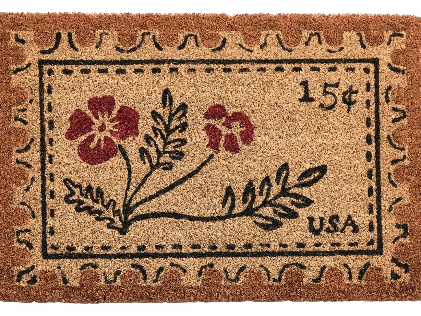 Dørmåtte ILOILO Naturlig 40 x 60 cm Kokos