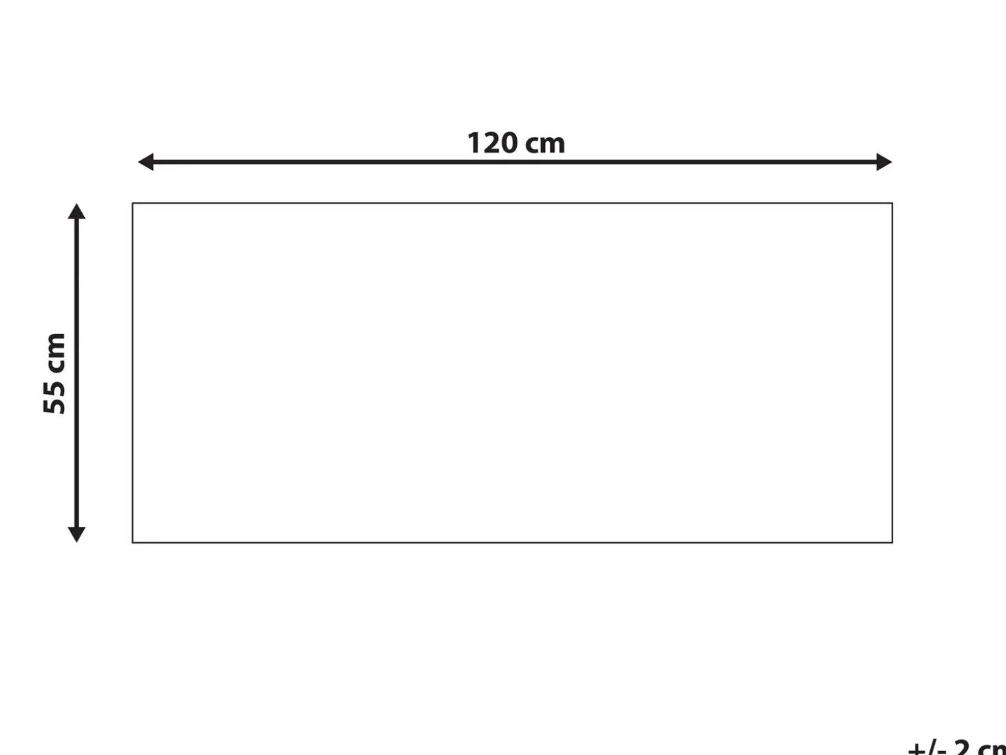 Dørmåtte PULIAN Naturlig 55 x 120 cm Kanin Kokos