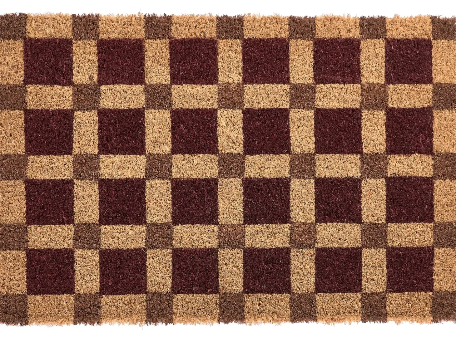 Dørmåtte VILLASIS Beige/brun 60 x 90 cm Kokos