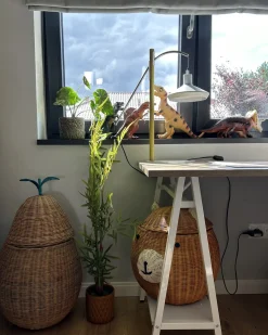 Dětský košík Bamse HIMBA Rattan Naturlig