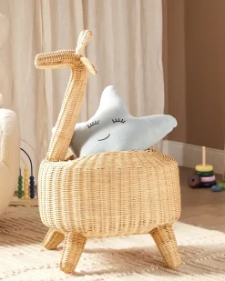 Dětský košík Giraf HAINAN Rattan Naturlig