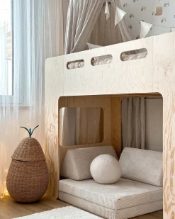 Dětský košík Pære VAGSOY Rattan Naturlig