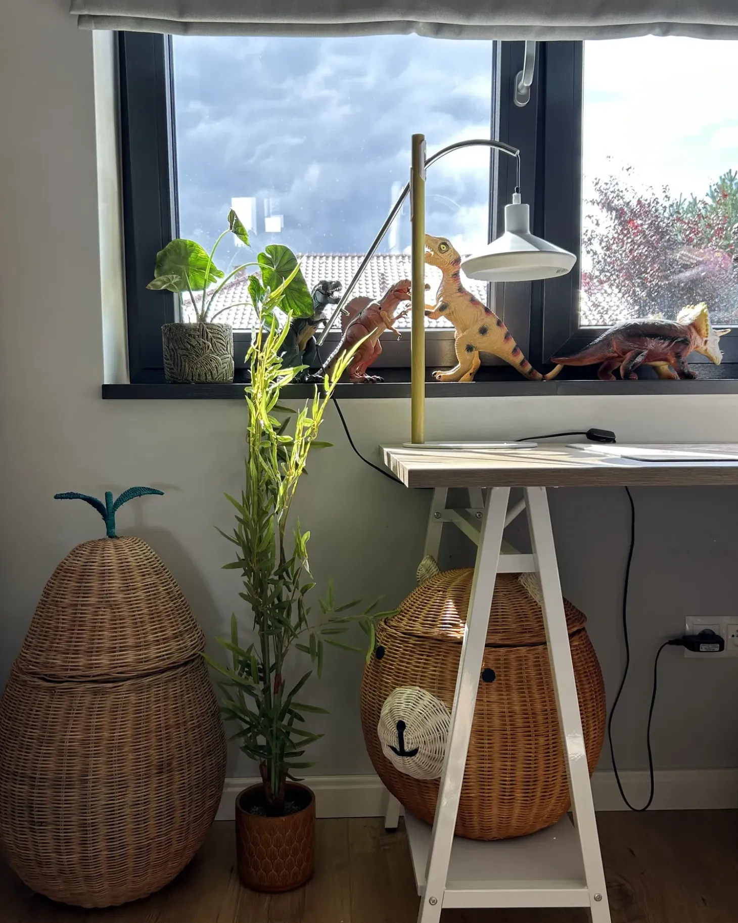 Dětský košík Pære VAGSOY Rattan Naturlig