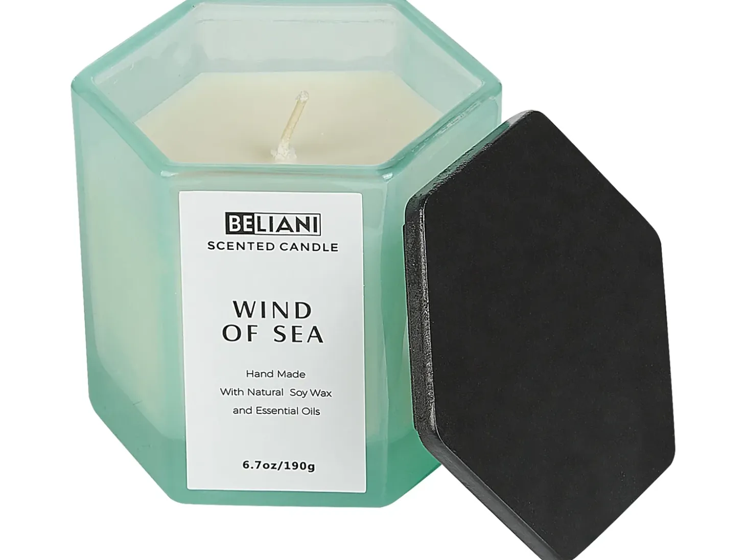 Duftlys med duftpinde CLASSY TINT Soja voks Fresh notes