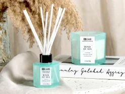 Duftlys med duftpinde CLASSY TINT Soja voks Fresh notes