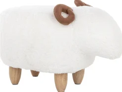 Dyrepuf LAMB Hvid Lam