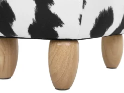 Dyrepuf med opbevaring COW Hvid Ko
