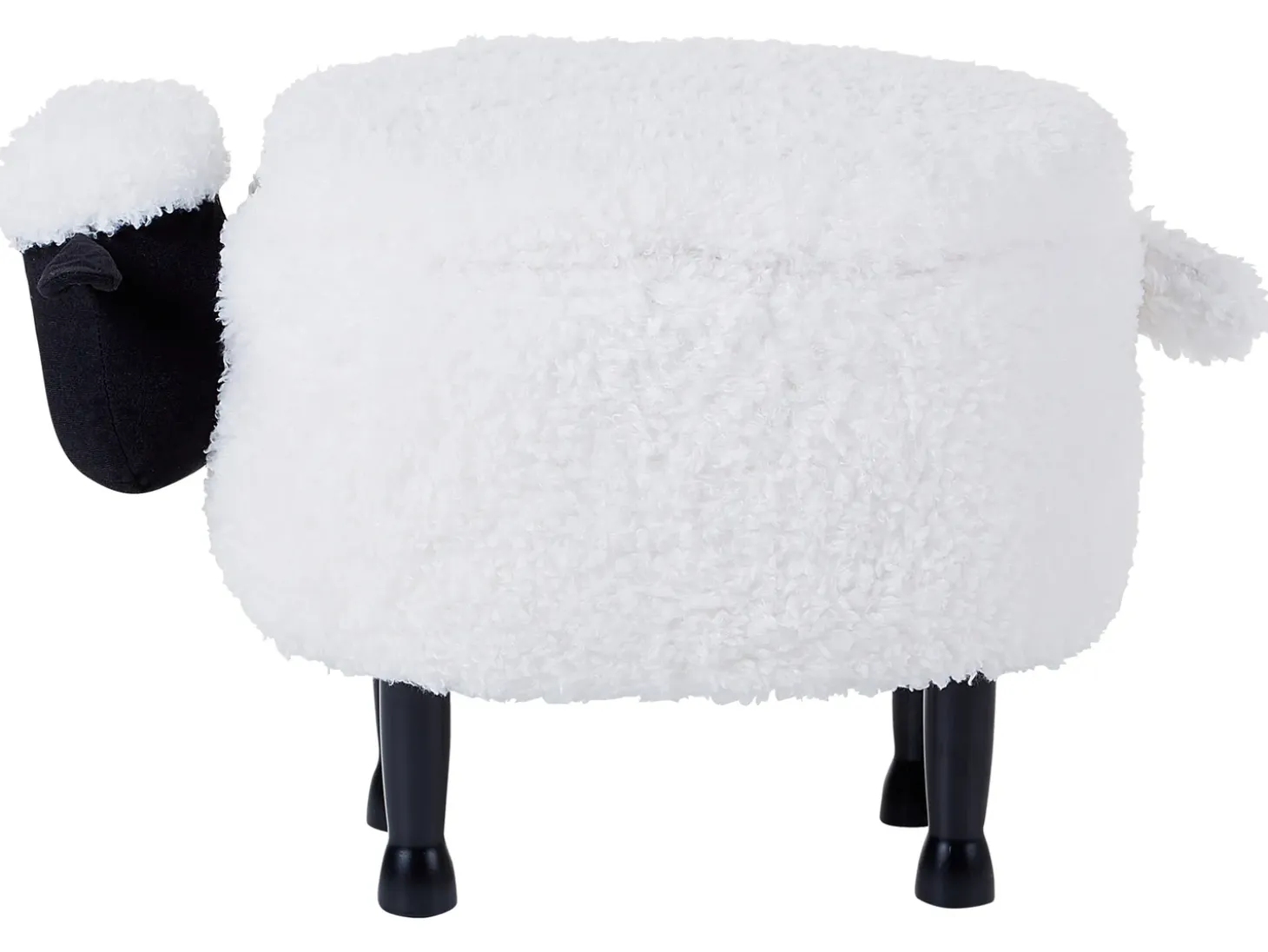 Dyrepuf med opbevaring SHEEP Hvid Får