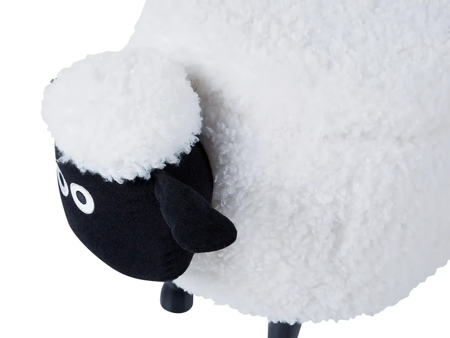 Dyrepuf med opbevaring SHEEP Hvid Får