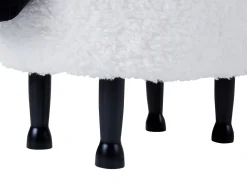 Dyrepuf med opbevaring SHEEP Hvid Får