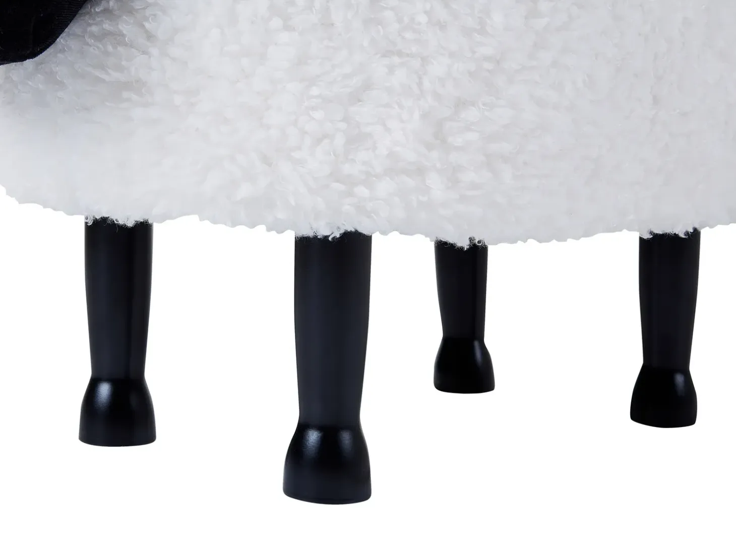 Dyrepuf med opbevaring SHEEP Hvid Får