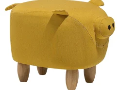 Dyrepuf PIGGY Gul Gris