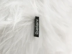 Dyrepuf WOOLLY Kunstig pels Hvid Næsehorn