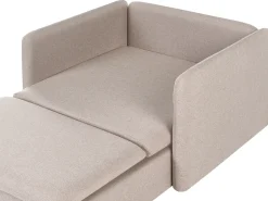 EGERIS 4 personers U-formet modulsofa Beige