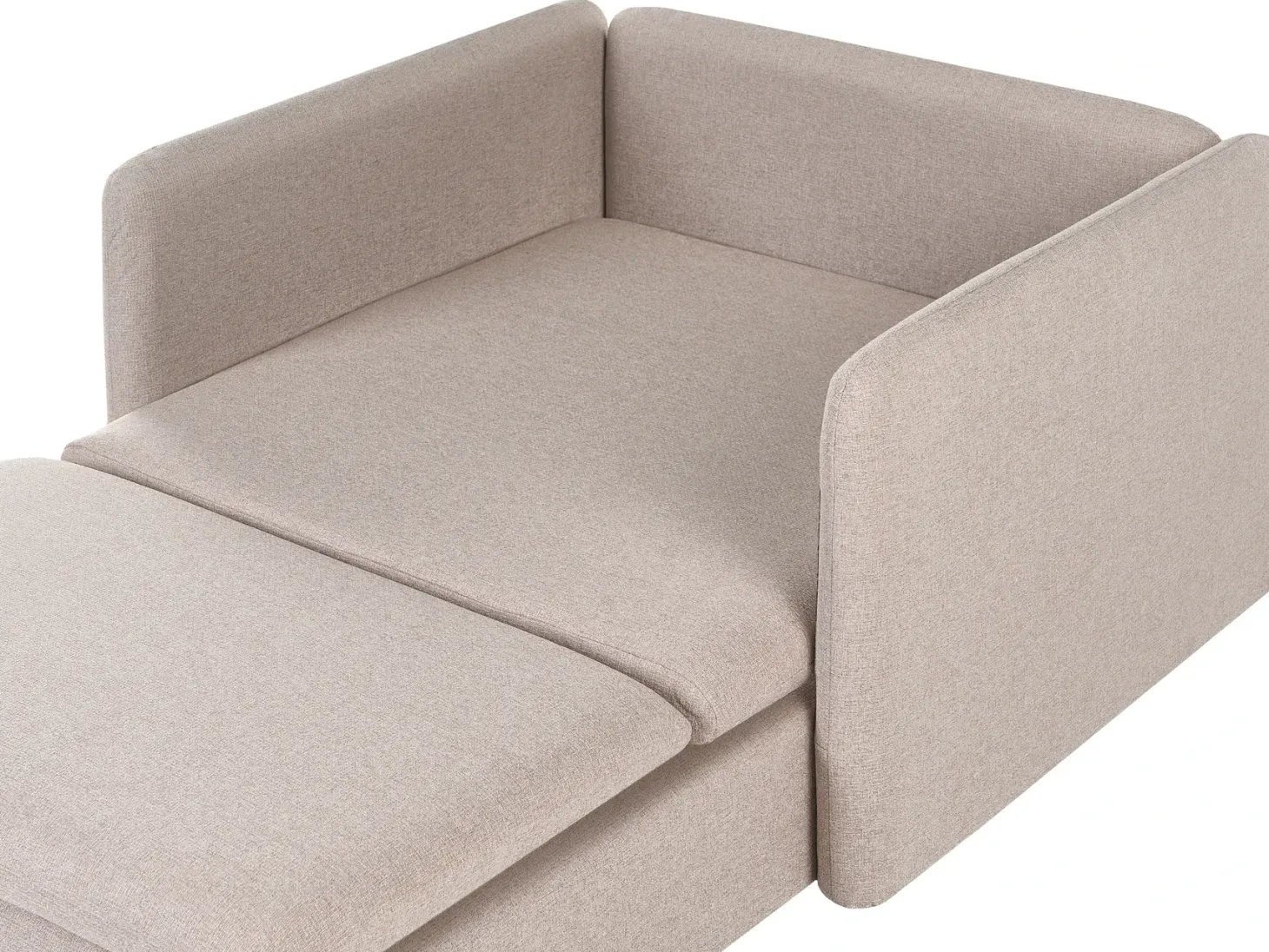 EGERIS 4 personers U-formet modulsofa Beige