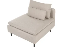 EGERIS 4 personers U-formet modulsofa Beige