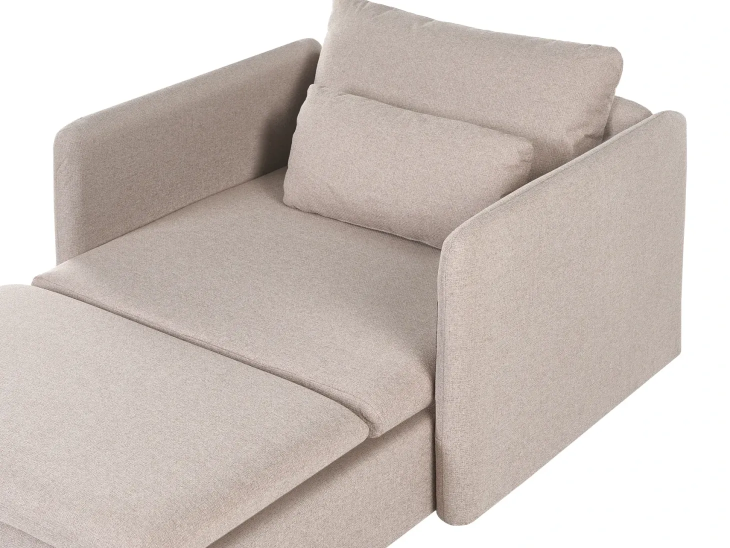 EGERIS 4 personers U-formet modulsofa Beige