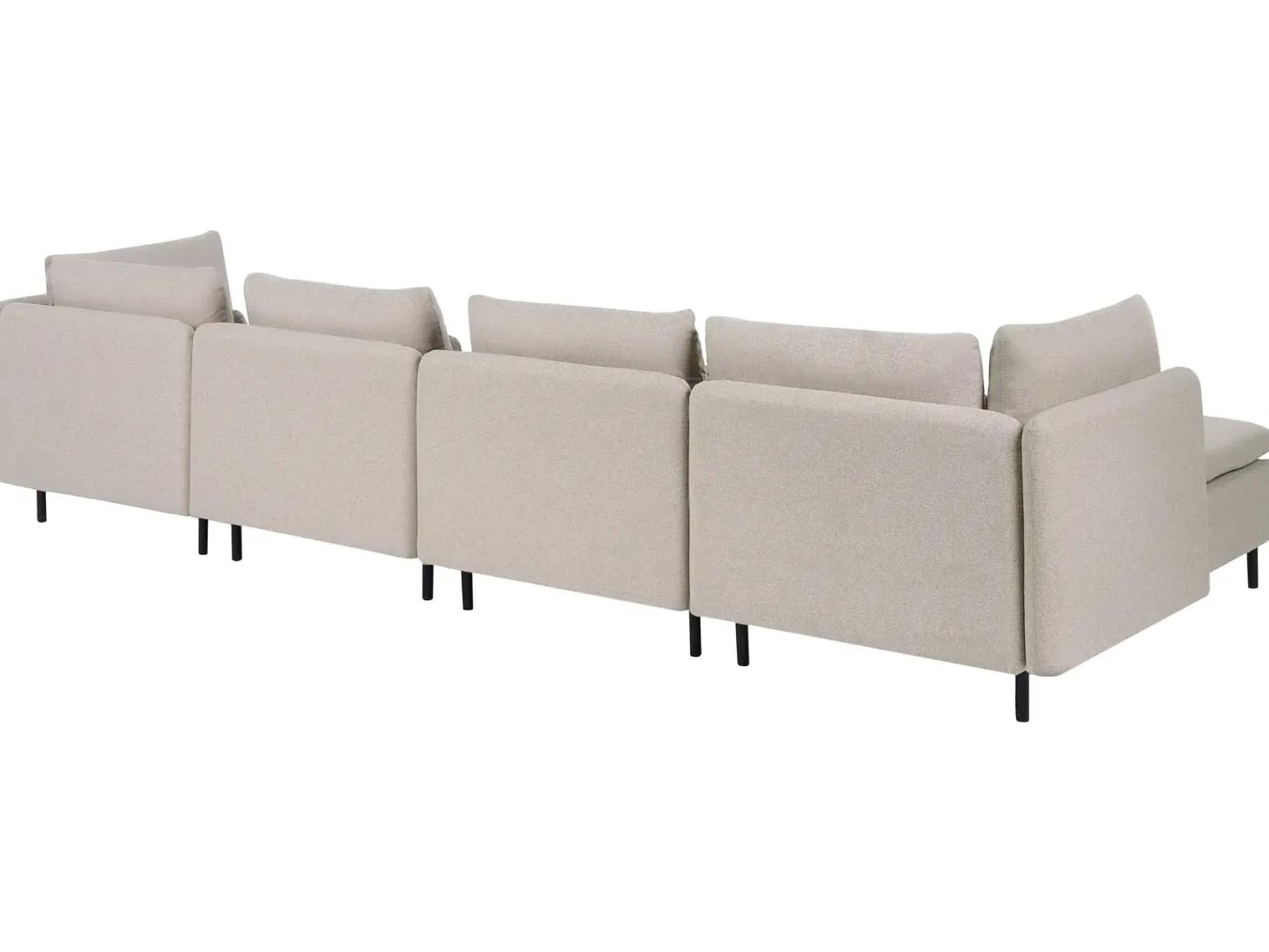 EGERIS 4 personers U-formet modulsofa Beige