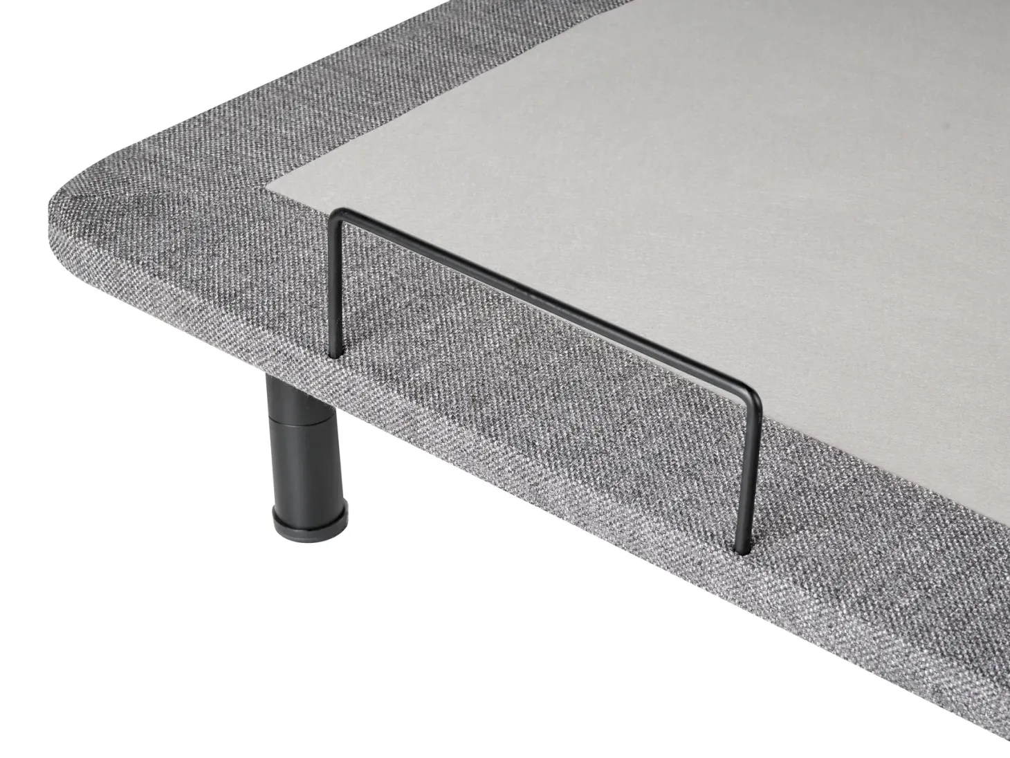 Elektrisk justerbar sengebund BRUNOY 180 x 200 cm Grå