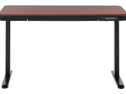 Elektrisk justerbart hæve sænkebord KENLY Mørkebrun 120 cm 60 cm med USB-port