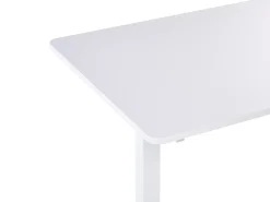 Elektrisk justerbart hæve sænkebord GRIFTON Hvid 120 cm 60 cm