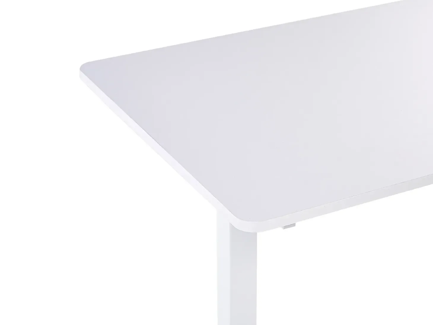 Elektrisk justerbart hæve sænkebord GRIFTON Hvid 120 cm 60 cm