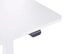 Elektrisk justerbart hæve sænkebord GRIFTON Hvid 120 cm 60 cm